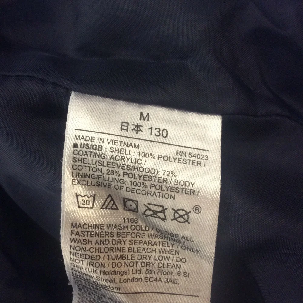 GAP Boys lightweight vest/sweatshirt jacket.